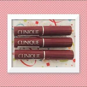 Clinique lot of 3 Almost Lipstick in Black Honey